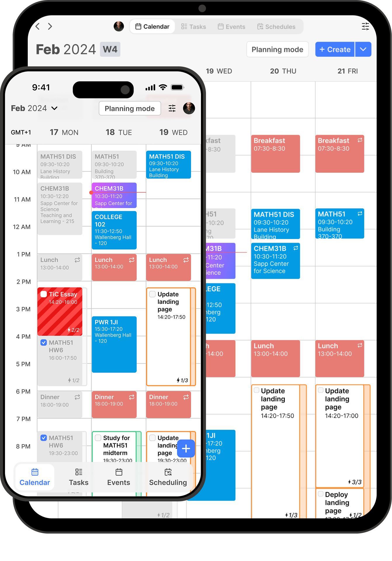 Keep your calendars connected across all devices